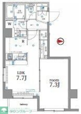 パティーナ本所吾妻橋の物件間取画像